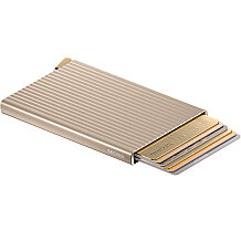 Secrid Premium Cardprotector+ fluted Kartlık, Bej - 3