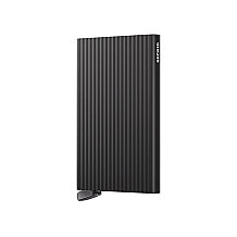 Secrid Premium Cardprotector+ fluted Kartlık, Siyah - 1