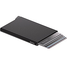 Secrid Premium Cardprotector+ fluted Kartlık, Siyah - 3