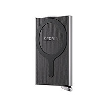 Secrid Premium Cardprotector+ fluted for Magsafe Kartlık, Gümüş - 1