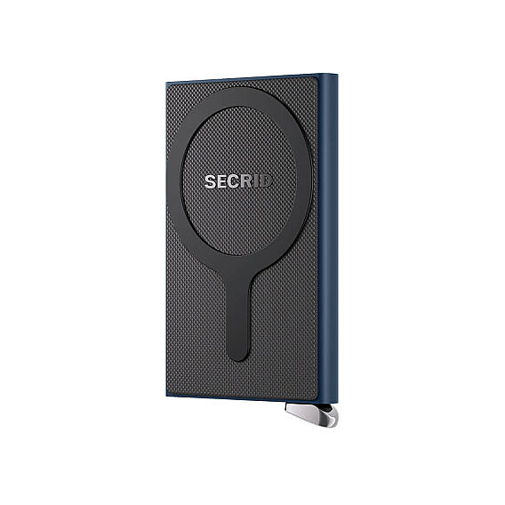 Secrid Premium Cardprotector+ fluted for Magsafe Kartlık, Lacivert - Secrid
