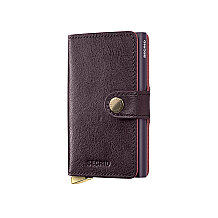 Secrid Premium Miniwallet+ Basco Kartlık Cüzdan, Bordo - 1