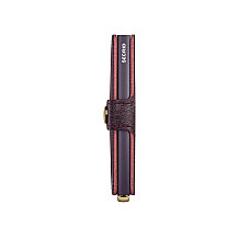 Secrid Premium Miniwallet+ Basco Kartlık Cüzdan, Bordo - 2