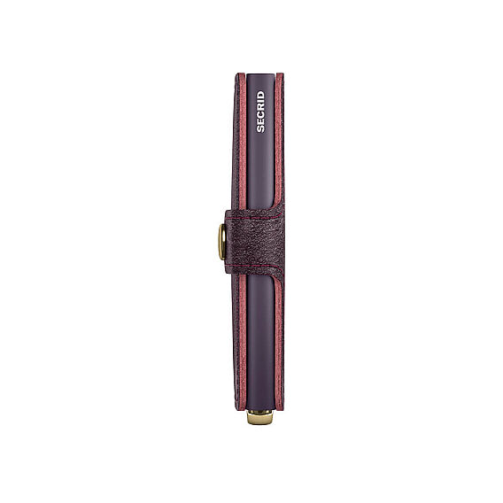 Secrid Premium Miniwallet+ Basco Kartlık Cüzdan, Bordo - Secrid (1)