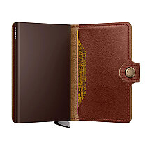Secrid Premium Miniwallet+ Basco Kartlık Cüzdan, Kahve - 3