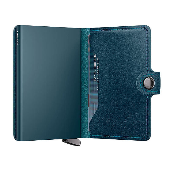 Secrid Premium Miniwallet+ Basco Kartlık Cüzdan, Pet.Mavi - 3