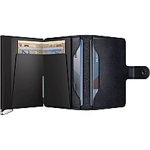 Secrid Premium Miniwallet+ Basco Kartlık Cüzdan, Siyah - 4