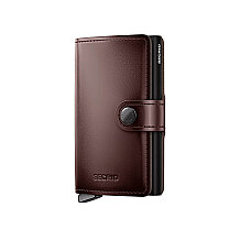 Secrid Premium Miniwallet+ Dusk Kartlık Cüzdan, Koyu Kahve - 1