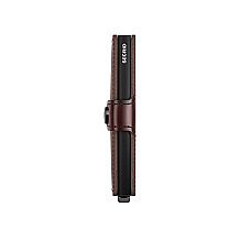 Secrid Premium Miniwallet+ Dusk Kartlık Cüzdan, Koyu Kahve - 2