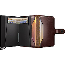 Secrid Premium Miniwallet+ Dusk Kartlık Cüzdan, Koyu Kahve - 4
