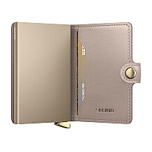 Secrid Premium Miniwallet+ Emboss Diamond Kartlık Cüzdan, Bej - 3