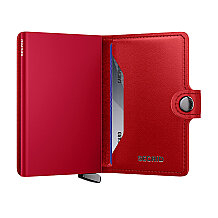 Secrid Premium Miniwallet+ Emboss Diamond Kartlık Cüzdan, Kırmızı - 3