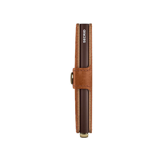 Secrid Premium Miniwallet+ Emboss Lines Kartlık Cüzdan, Kahve - Secrid (1)