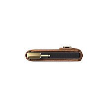 Secrid Premium Miniwallet+ Emboss Lines Kartlık Cüzdan, Kahve - 5
