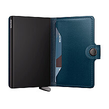 Secrid Premium Miniwallet+ Emboss Lines Kartlık Cüzdan, Pet.Mavi - 3
