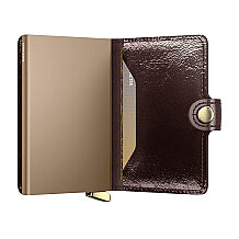 Secrid Premium Miniwallet+ Naplak Kartlık Cüzdan, Kahve - 3