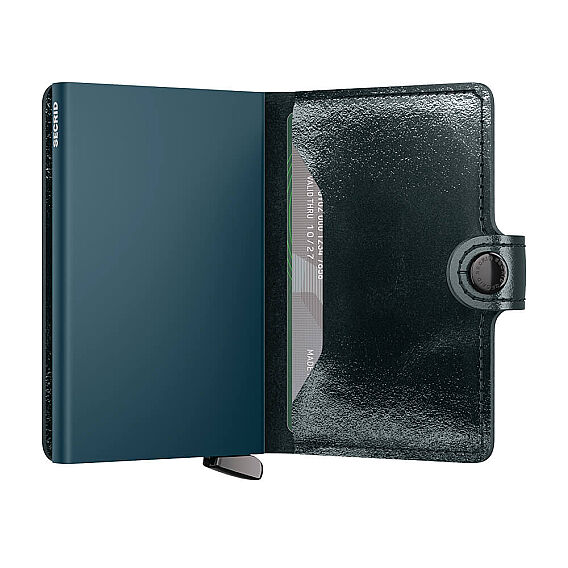 Secrid Premium Miniwallet+ Naplak Kartlık Cüzdan, Yeşil - 3