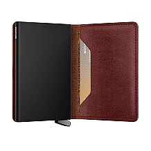 Secrid Premium Slimwallet+ Basco Kartlık Cüzdan, Kahve - 3