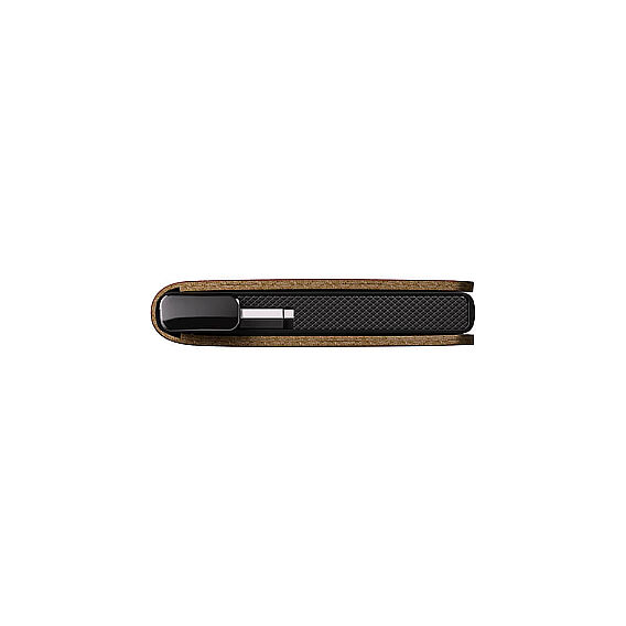 Secrid Premium Slimwallet+ Basco Kartlık Cüzdan, Kahve - 5