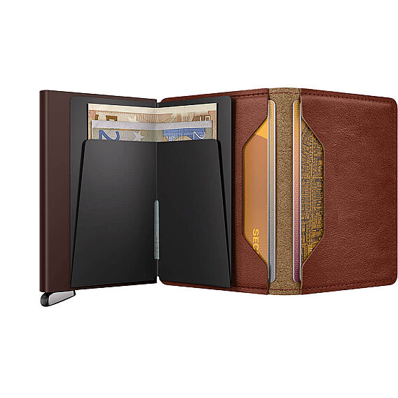 Secrid Premium Slimwallet+ Basco Kartlık Cüzdan, A.Kahve - 3