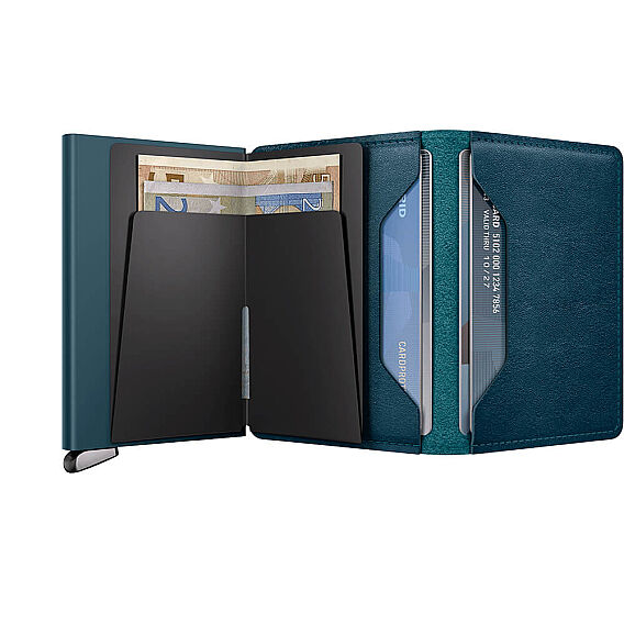 Secrid Premium Slimwallet+ Basco Kartlık Cüzdan, Pet.Mavi - 4