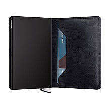 Secrid Premium Slimwallet+ Basco Kartlık Cüzdan, Siyah - 3