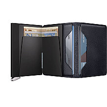 Secrid Premium Slimwallet+ Basco Kartlık Cüzdan, Siyah - 4