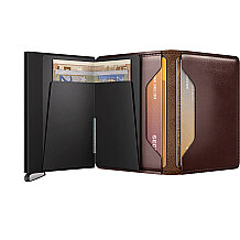Secrid Premium Slimwallet+ Dusk Kartlık Cüzdan, Koyu Kahve - 4