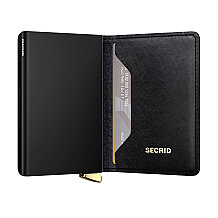 Secrid Premium Slimwallet+ Emboss Diamond Kartlık Cüzdan, Siyah - 3