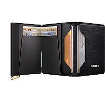 Secrid Premium Slimwallet+ Emboss Diamond Kartlık Cüzdan, Siyah - 4