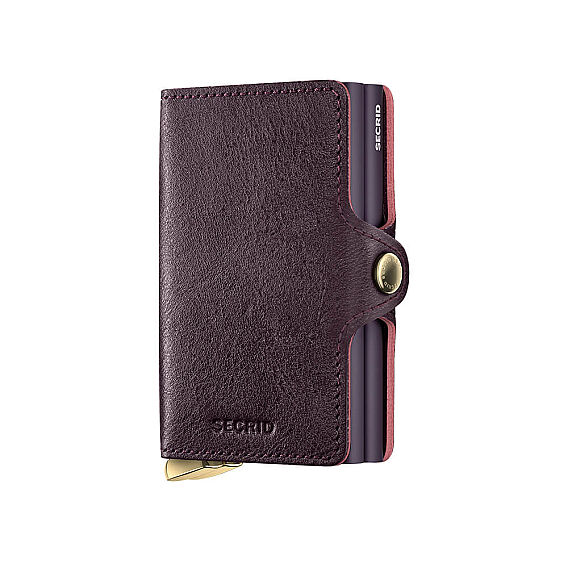 Secrid Premium Twinwallet+ Basco Kartlık Cüzdan, Bordo - Secrid