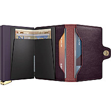 Secrid Premium Twinwallet+ Basco Kartlık Cüzdan, Bordo - 4