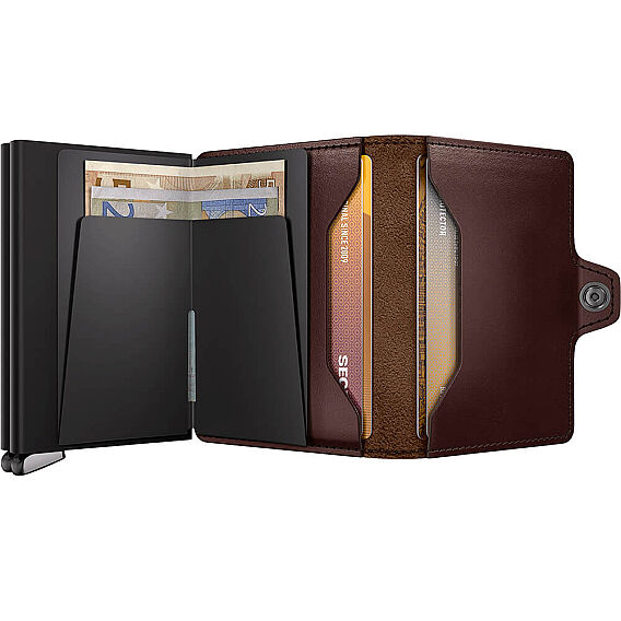 Secrid Premium Twinwallet+ Dusk Kartlık Cüzdan, Koyu Kahve - 4