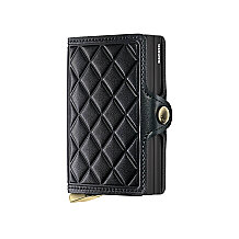 Secrid Premium Twinwallet+ Emboss Diamond Kartlık Cüzdan, Siyah - 1