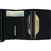 Secrid Slimwallet Crisple Cüzdan, Siyah - 3