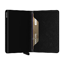 Secrid Slimwallet Crisple Kartlık Cüzdan, Siyah - 3
