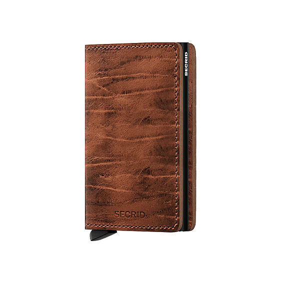 Secrid Slimwallet Dutch Martin Kartlık Cüzdan, Kahve - Secrid