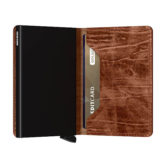 Secrid Slimwallet Dutch Martin Kartlık Cüzdan, Kahve - 3