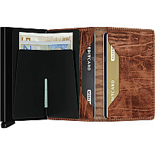 Secrid Slimwallet Dutch Martin Kartlık Cüzdan, Kahve - 4