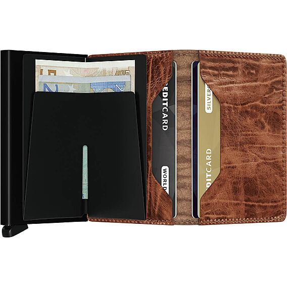 Secrid Slimwallet Dutch Martin Kartlık Cüzdan, Kahve - 4