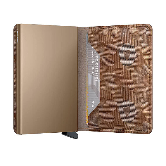 Secrid Slimwallet Jungle Kartlık Cüzdan, Bej - 3