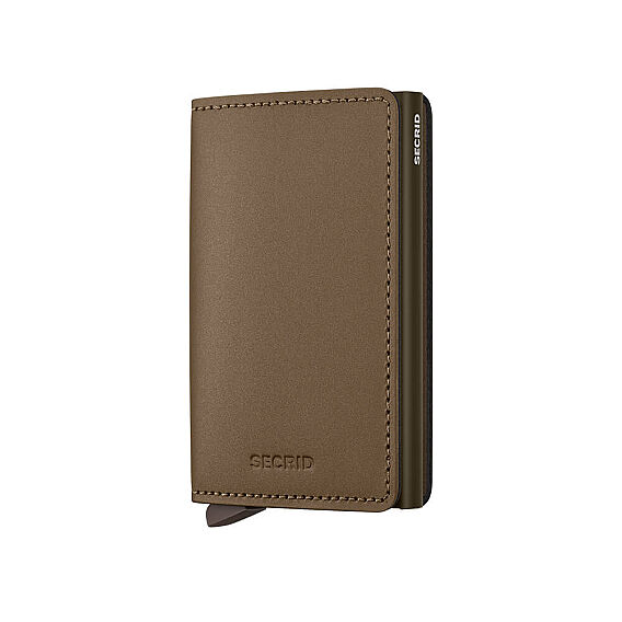 Secrid Slimwallet Matte Kartlık Cüzdan, Bronz - Secrid