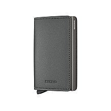 Secrid Slimwallet Matte Kartlık Cüzdan, Çelik - 1