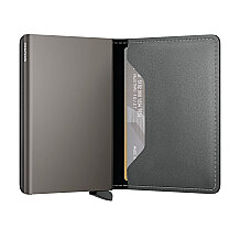 Secrid Slimwallet Matte Kartlık Cüzdan, Çelik - 3