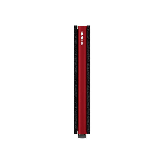 Secrid Slimwallet Matte Kartlık Cüzdan, Siyah-Kırmızı - Secrid (1)