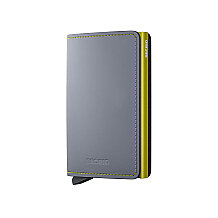 Secrid Slimwallet Matte Kartlık Cüzdan, Gri-Mavi - 1