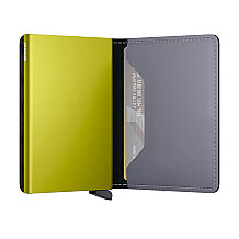 Secrid Slimwallet Matte Kartlık Cüzdan, Gri-Mavi - 3