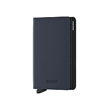 Secrid Slimwallet Matte Kartlık Cüzdan, Mavi - 1