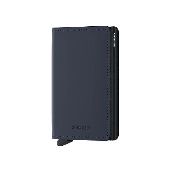 Secrid Slimwallet Matte Kartlık Cüzdan, Mavi - Secrid