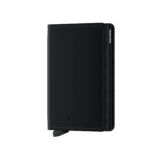 Secrid Slimwallet Matte Kartlık Cüzdan, Siyah - Secrid
